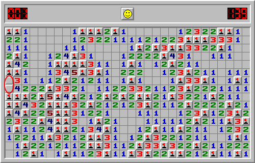 Iată cum poți ajunge într-un punct mort în Minesweeper.